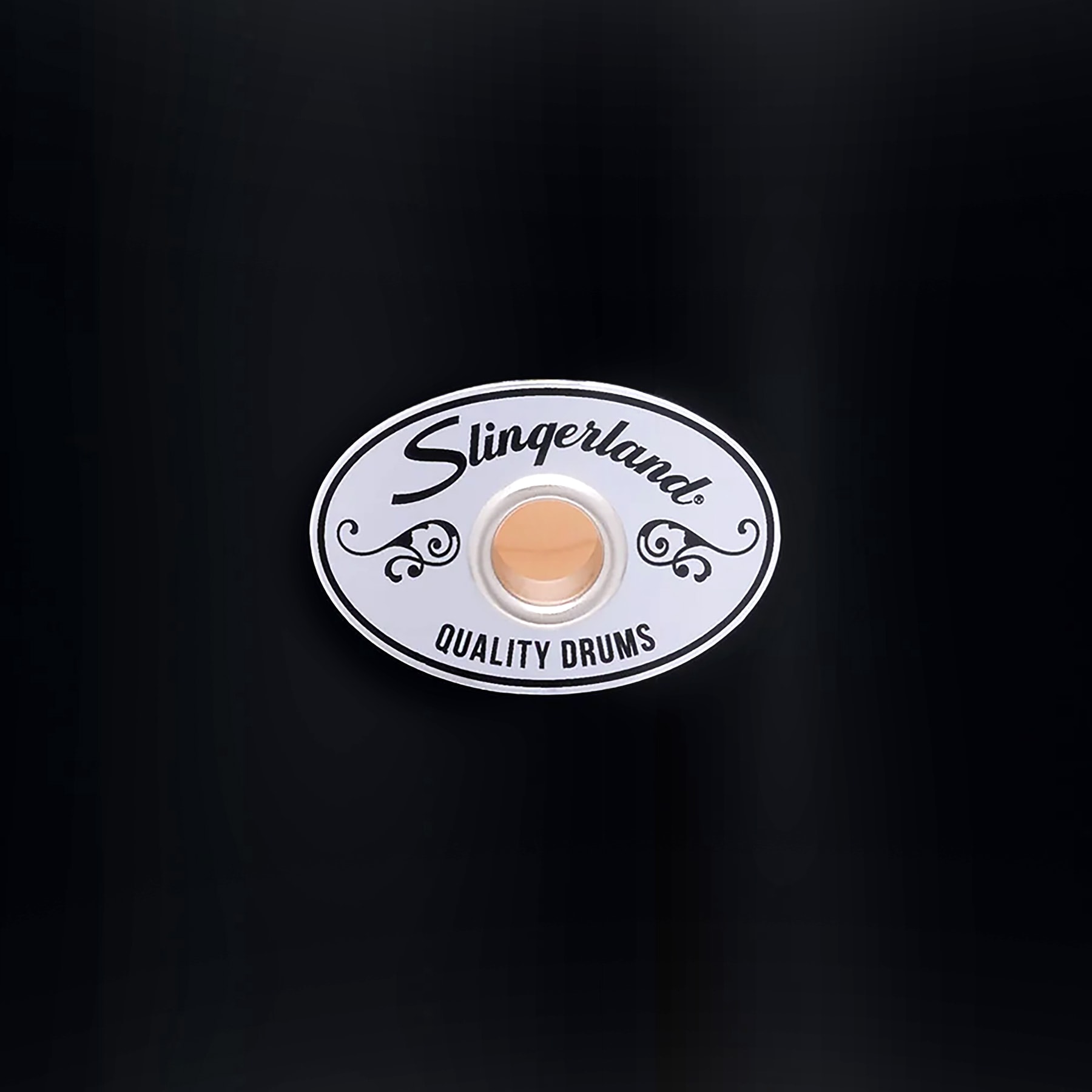 Slingerland Del Norte Black Lacquer Finish