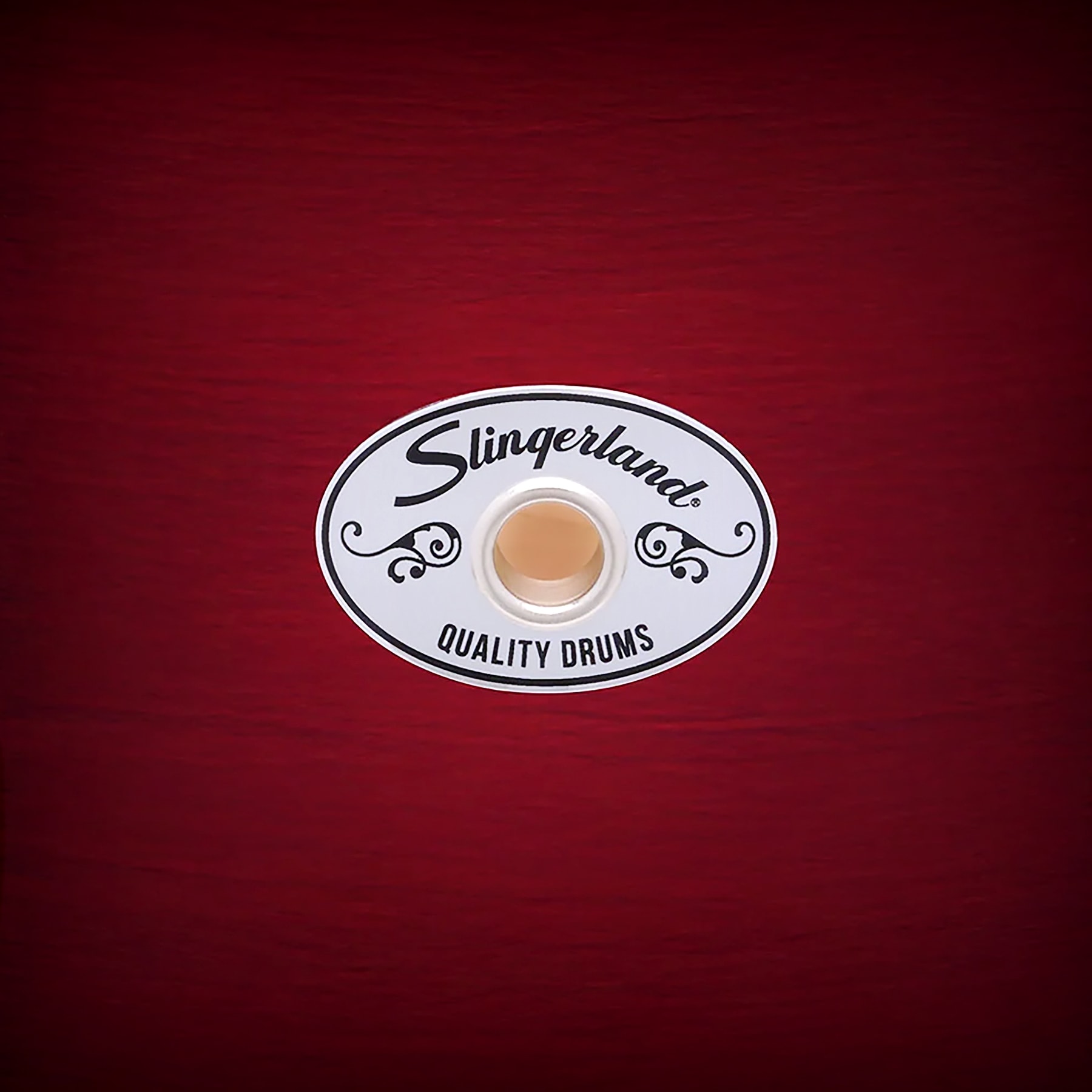 Slingerland Royal Crimson Lacquer Finish
