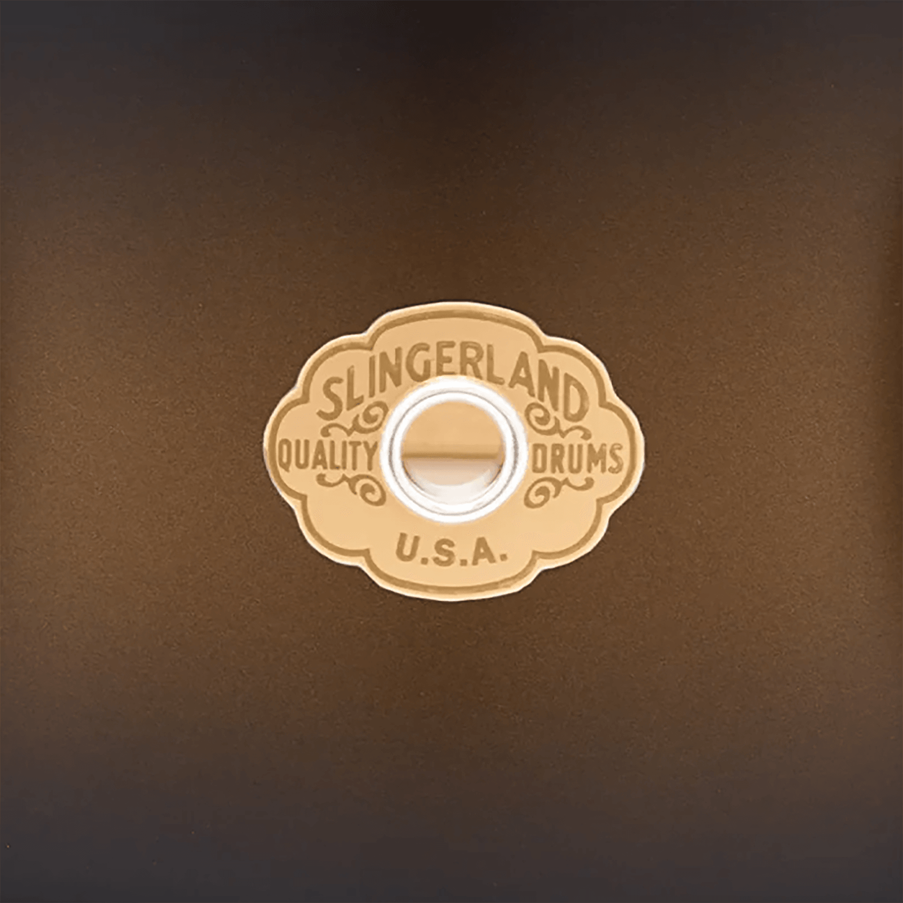 Slingerland Black and Gold Lacquer