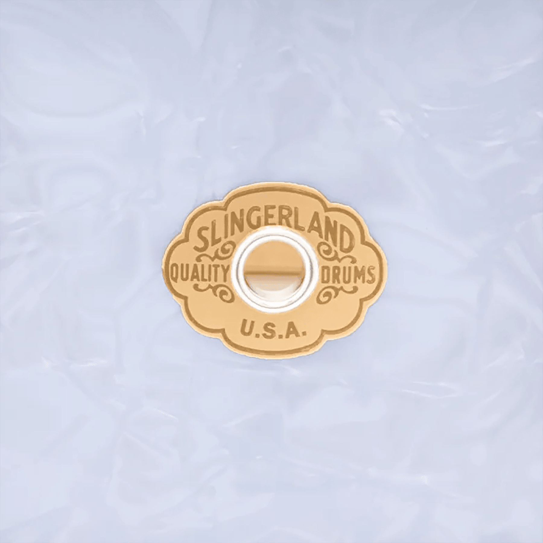 Slingerland White Marine Pearl Wrap