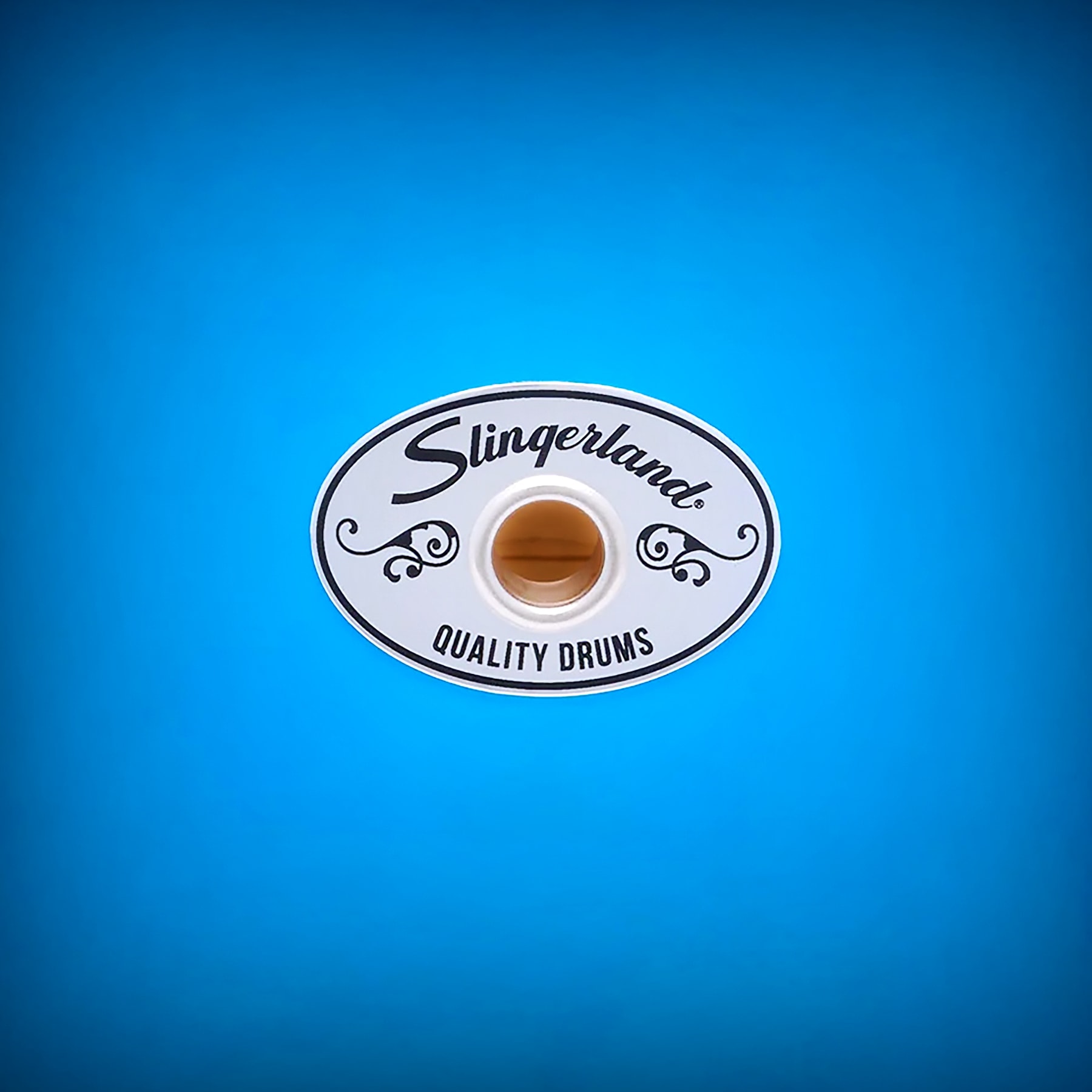 Slingerland Lunar Blue Lacquer Finish